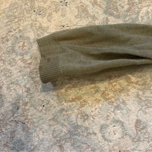 Tommy Bahama Mens XXL Olive Green Half-Zip Sweater PERFECT CONDITION - Picture 7 of 13